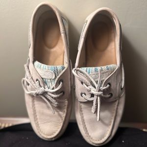 Sperry Boat Shoes leather
